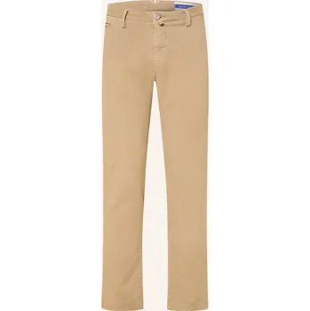 Pánské kalhoty Jacob Cohen Pánské Chino Kalhoty Bobby Slim Fit, béžová, 46
