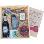 Dárková dřevěná bedna - Jsem nejlepší děda na světě