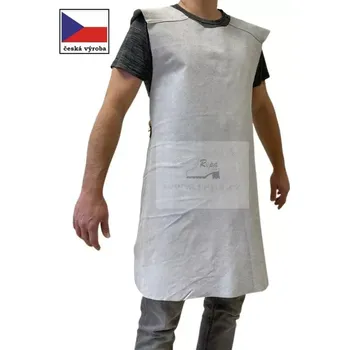 Pracovní zástěra REPA zástěra pro svářeče štípenková klasická délka + 30cm prodloužení