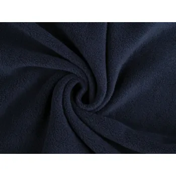 Polar fleece Varianta: 11 (008) (255 g/m²) modrá tmavá, Balení: 1 m