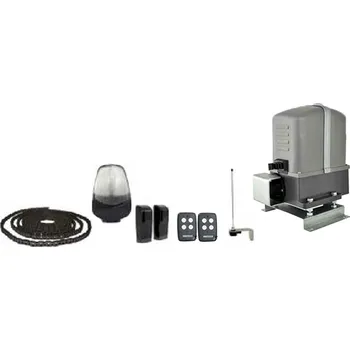 Pohon brány PROTECO KIT CAT 230V - pohony s řetězovým převodem pro dálkové ovládání posuvné brány do 500 a 800kg Provedení: 800kg
