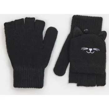 Rukavice Sinsay - Bezprstové rukavice - černá - 1318X-99X - 1318X-99X-ONE