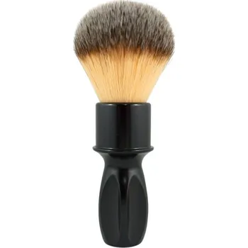Štětka na holení RazoRock 400 Plissoft Glossy Black Handle - štětka na holení ze syntetických vláken