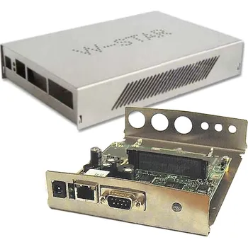 Elektroinstalační krabice W-Star WS411 - BOX pro mikrotik NEREZ pro RB711, RB411, RB133 , 1xRJ45, 3xN, 4xRSMA