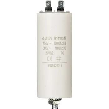 Kondenzátor Fixapart Kondenzátor rozběhový 25uf / 450 V s fastony (W1-11025N)