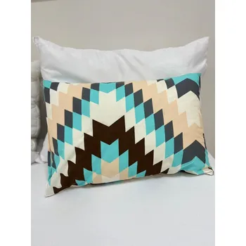 Povlak na dekorativní polštářek B.E.S. - Petrovice, s.r.o. Bavlněný potah na polštářek 50x70 - vzor Diagram