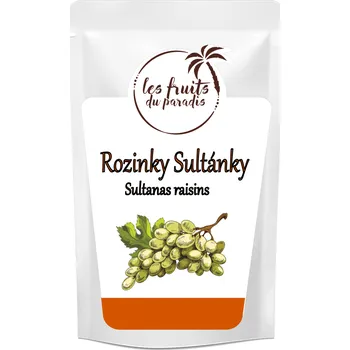 Sušené ovoce Rozinky Sultánky 1 kg LES FRUITS DU PARADIS