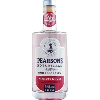 Gin Pearsons Botanicals Hibiscus & Rosé 0,7l (holá láhev)