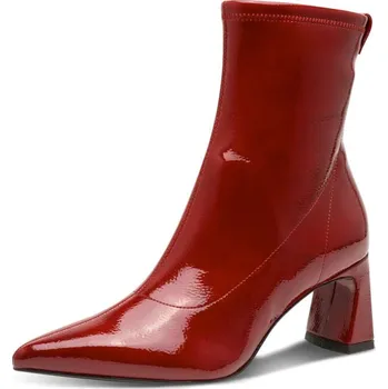 Dámské kozačky Tamaris Dámská kotníková obuv TAMARIS 25387-45-500 červená W5 38