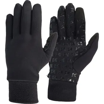 Jezdecké rukavice Horze fleecové rukavice Avery Barva: Černá, Velikost: XS