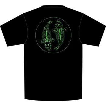 Rybářské oblečení Korda Tričko Mandala Tee Black - L