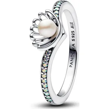 Prsten Pandora Stříbrný prsten Lastura princezny Ariel Disney 193654C01 48 mm + 2 měsíce na vrácení zboží