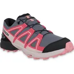 Salomon Speedcross WP J L47856600 - grisaille/hushed violet/rouge red 37