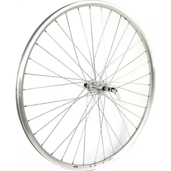 Zapletené kolo kolo zapl.559 zadní šroubovací, Dragon RU 36 děr stříbrné Union/CnSpoke