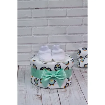 plenkový dort Plenkový dort s tučňáky