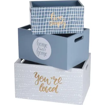 Úložný box Úložné boxy 3 ks