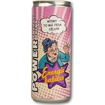 Energetický nápoj Energetický nápoj pro babičku 250 ml