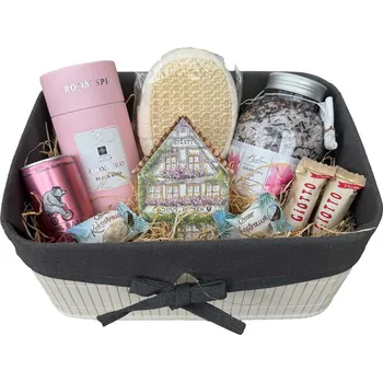 Dárkový potravinový koš Dárková ošatka pro štěstí