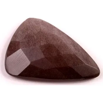 Sběratelství Kabošon Broušený Stříbrný Obsidián č.6720 (28x20x6mm)