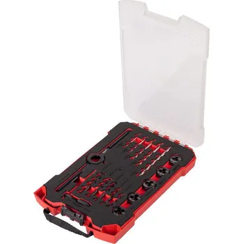 Závitořezný nástroj Milwaukee sada metrických závitníků a oček M3-M8 17 ks