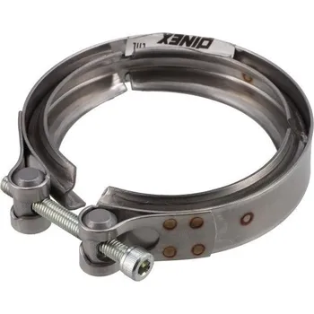 Přední díl výfuku Objímka výfukové trubky MB Actros MP4 Dinex DIN5AL023