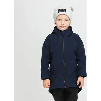 Dívčí bunda Dětský navy softshellový oversize kabátek Velikost: 110/116