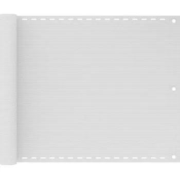 Stínicí technika zahrada-XL Balkonová zástěna bílá 75 x 300 cm HDPE 310860