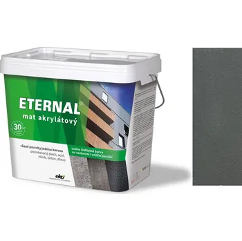 Stavební chemie ETERNAL mat akrylátový 04 tmavě šedý antracit - 10kg