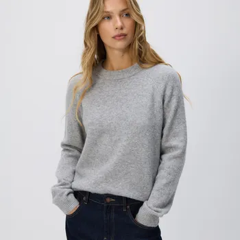 Dámský svetr Reserved - Svetr s příměsí vlny - světle šedá - 304GP-09M - 304GP-09M-L