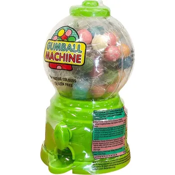 Bytová dekorace Zásobník s kulatými žvýkačkami 120 g - zelený