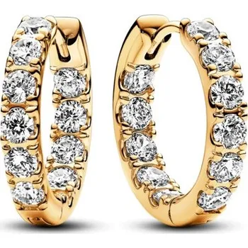 Náramek Pandora Elegantní pozlacené kruhy se zirkony Timeless Shine 263002C01 + 2 měsíce na vrácení zboží