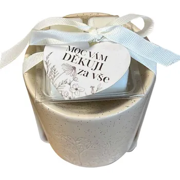 Aroma difuzér Aroma lampa s vonnými vosky – děkuji za vše