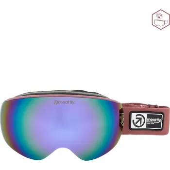 Meatfly Dámské snowboardové Brýle Meatfly, Ekko S dusty rose 2025/26