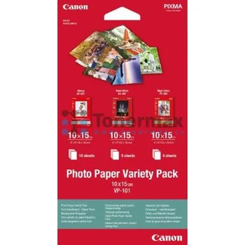 Fotopapír Sada fotopapírů Canon Photo Paper Variety Pack VP-101, 10x15 cm, lesklý, 20 ks