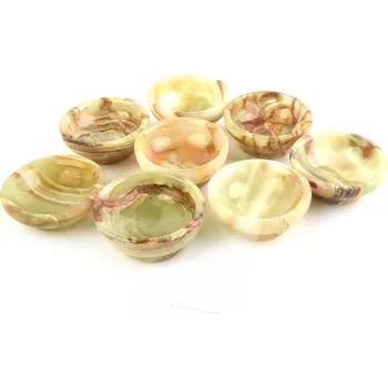 Přírodní kámen Onyx kulatá mistička malá