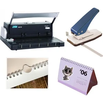 Vazač Bundle DSB Kancelářská sestava na vazbu 100ks kalendářů se stříbrným hřbetem (kompletní řešení) - AKČNÍ cena!