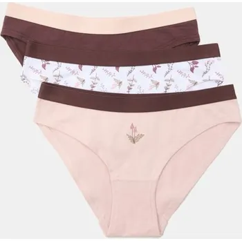 Kalhotky Sinsay - Sada 3&nbsp;kusů kalhotek - vícebarevná - 131GF-MLC - 131GF-MLC-XS