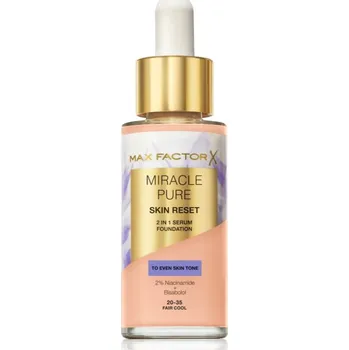 Make-up Max Factor Miracle Pure Skin Reset pečující make-up odstín 20-35 Fair Cool 30 ml