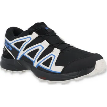 Dětská běžecká obuv Salomon Speedcross Wp J L47733700 - black/vanilla ice/french blue 36