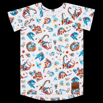 Chlapecké tričko Dětské bílé tričko dinosauři Velikost: 74/80