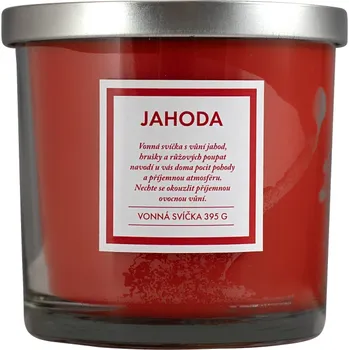 Svíčka Q Home svíčka 395g jahoda