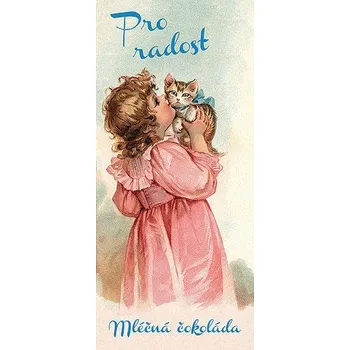 Čokoláda Dárková mléčná čokoláda 100 g - pro radost