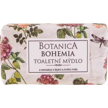 Mýdlo Botanica ručně vyráběné tuhé mýdlo 100 g - růže