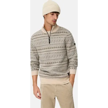 Pánský svetr SVETR CAMEL ACTIVE KNITTED TROYER OATMEAL