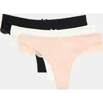 Sinsay - Sada 3 tang - vícebarevná - 114GF-MLC - 114GF-MLC-XL