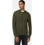 SVETR CAMEL ACTIVE KNITTED JACKET FOREST GREEN