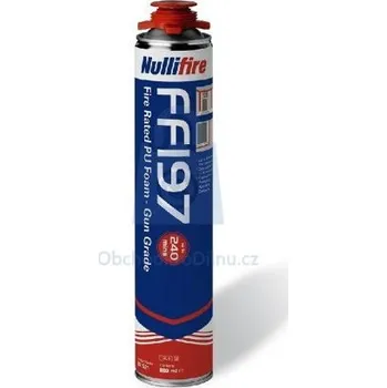 Montážní pěna Pěna polyuretanová stavební, protipožární, Nullifire FF197 880 ml, balení 1 ks