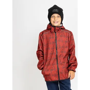 Dívčí bunda Vínová softshell bunda cyklo Velikost: 86/92