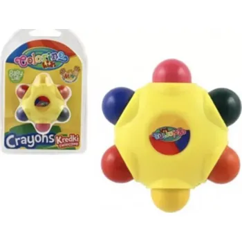 Dětské voskovky Coloring Kit – Baby Crayons 6v1