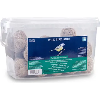 Krmivo pro ptáka Tukové koule - 30 x 80 g